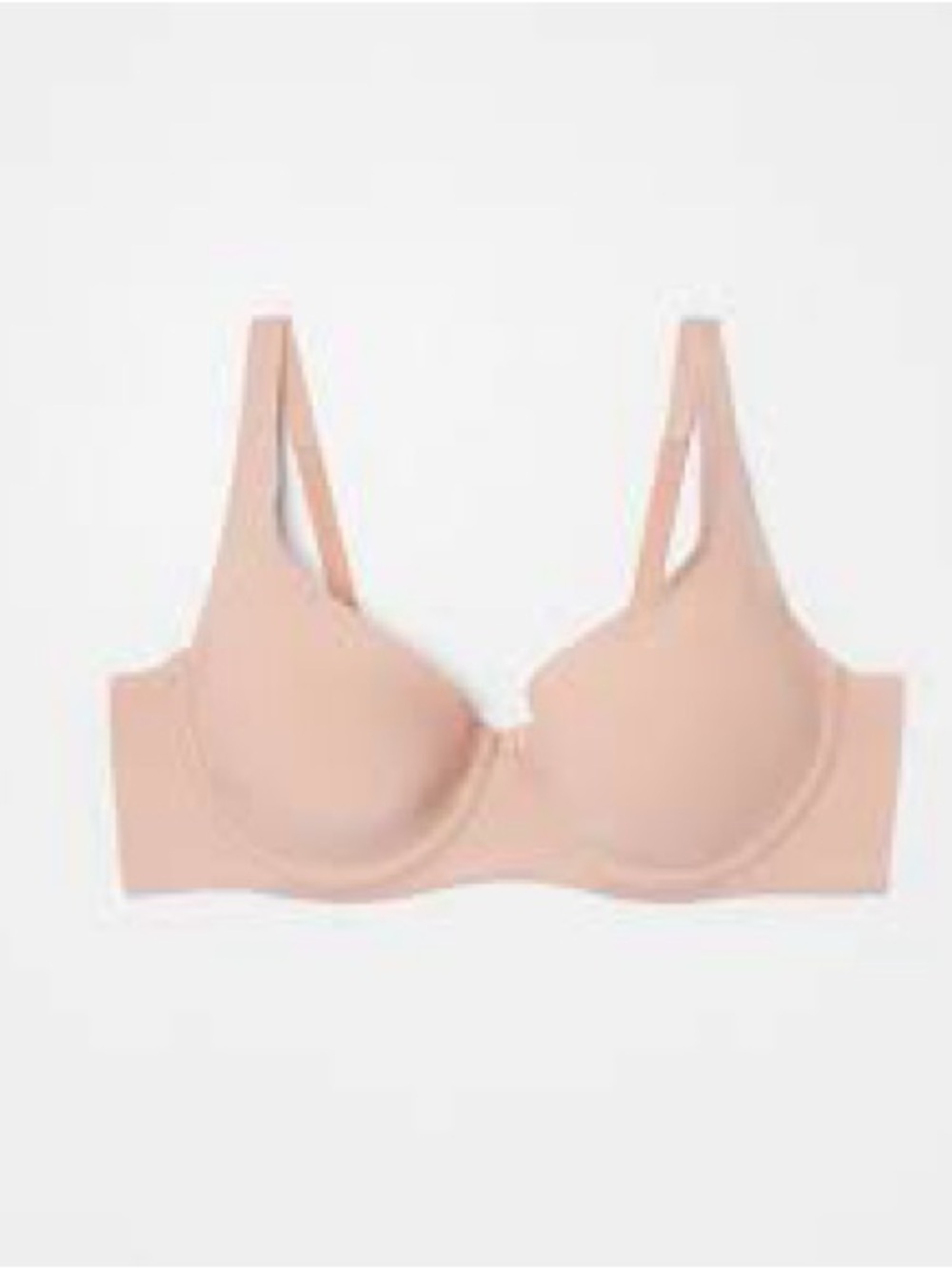 MAKE AN OFFER - SOMA Essential Unlined Nude Scoop Balconette Underwire Bra - Picture 4 of 6